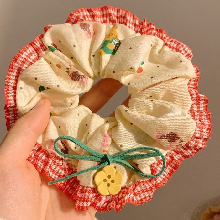  Scrunchie Khu Vườn Mùa Hè 