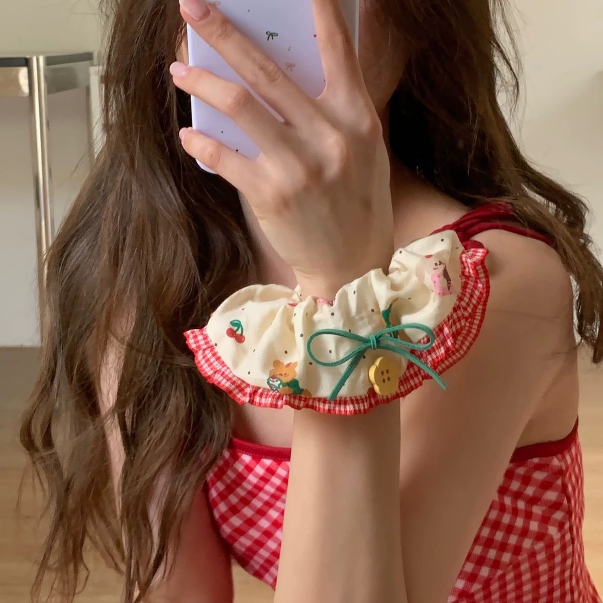  Scrunchie Khu Vườn Mùa Hè 