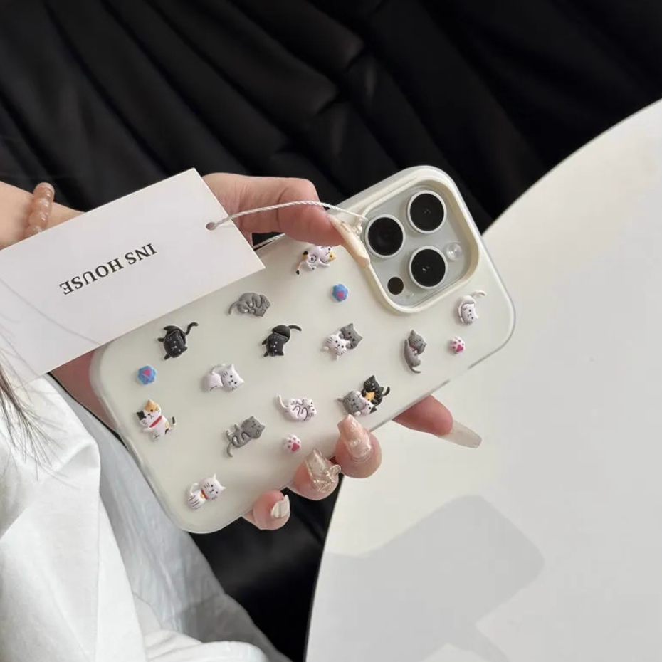  Ốp Lưng Mèo Nổi 