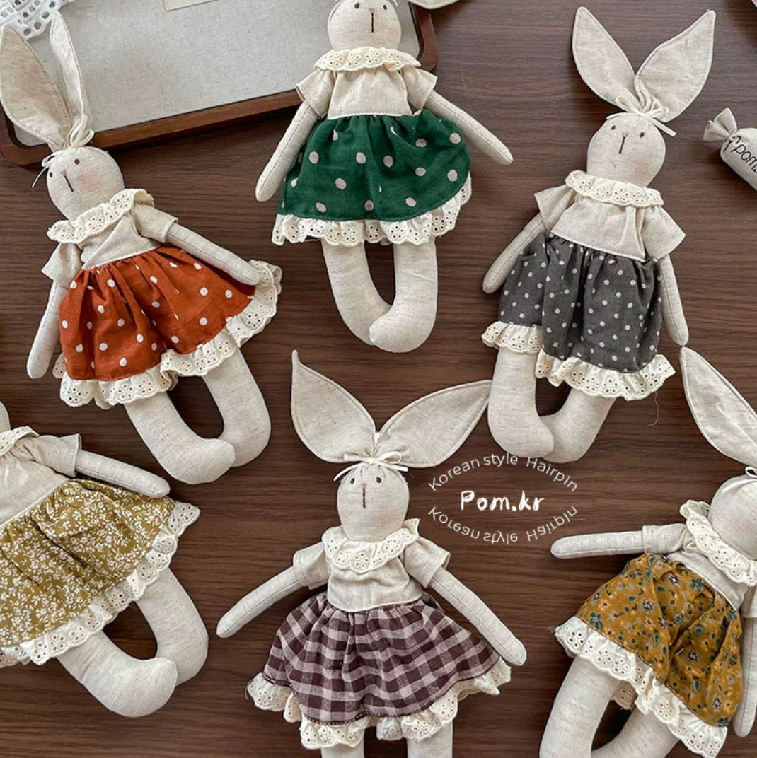  Thỏ Vải Tay Handmade 