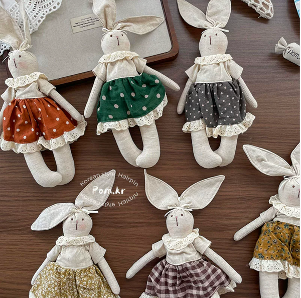  Thỏ Vải Tay Handmade 