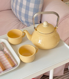  Ấm Đun Nước Tráng Men Sữa Fufu 