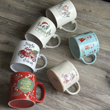  Cốc Vẽ Tay Hoạt Hình Giáng Sinh 