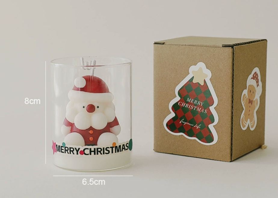  Nến Thơm Cây Thông Và Santa 