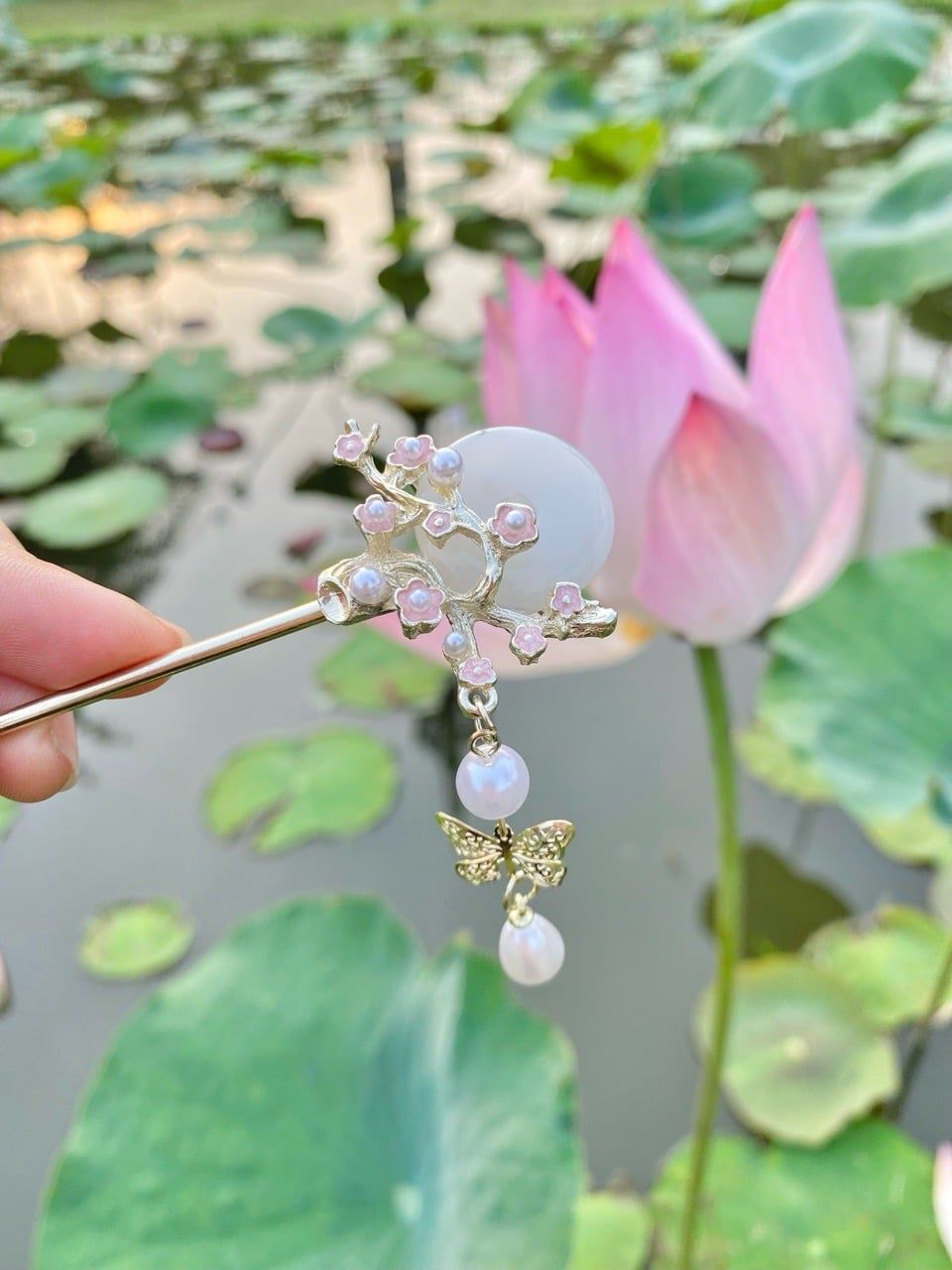  Trâm Cài Tóc Ngọc Điệp 