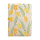  Sổ Tay Bìa Vải Thêu Hoa 