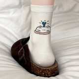  Tất Dài Mèo Sketch 