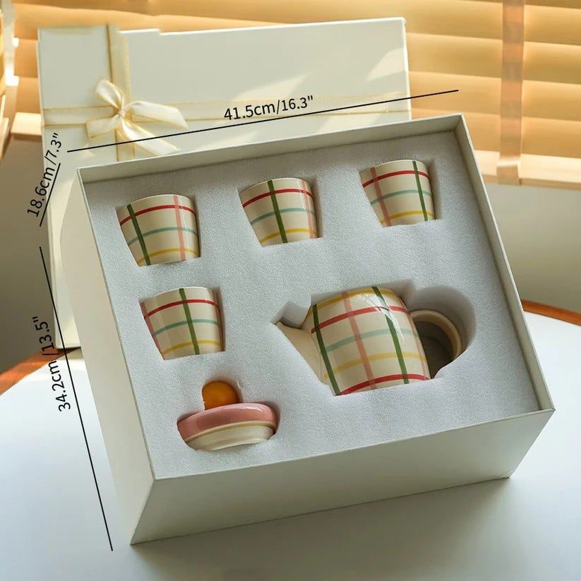  Bộ Ấm Kẻ Sọc 