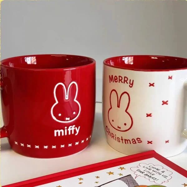  Cốc Miffy 2 Màu Dễ Thương 