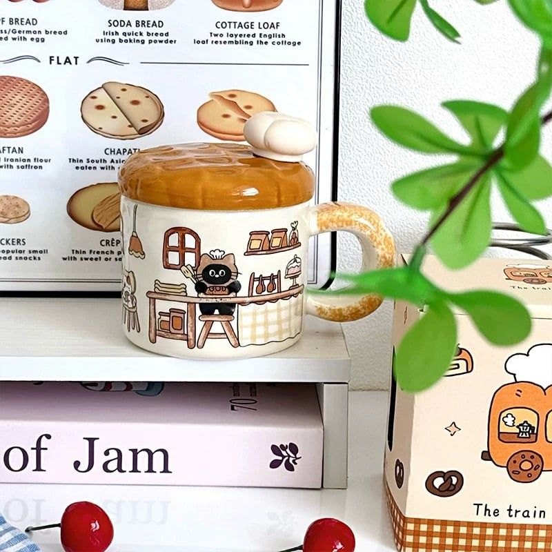  Cốc Bánh Mì Mèo Con 