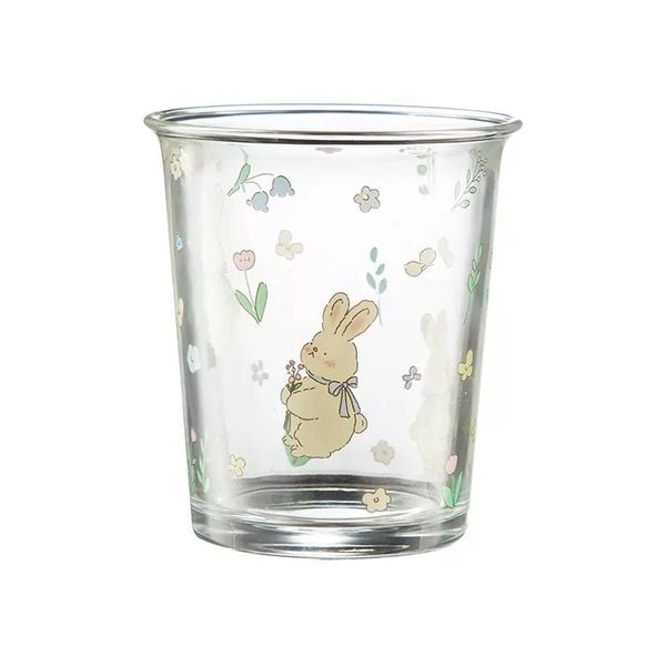  Cốc Thủy Tinh Thỏ Múp Míp 
