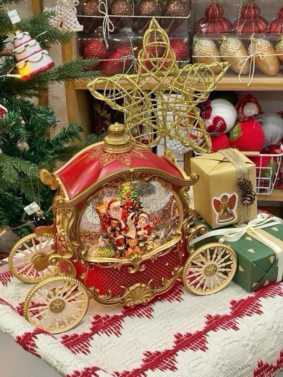  Hộp Nhạc Chuyến Xe Giáng Sinh Lấp Lánh 