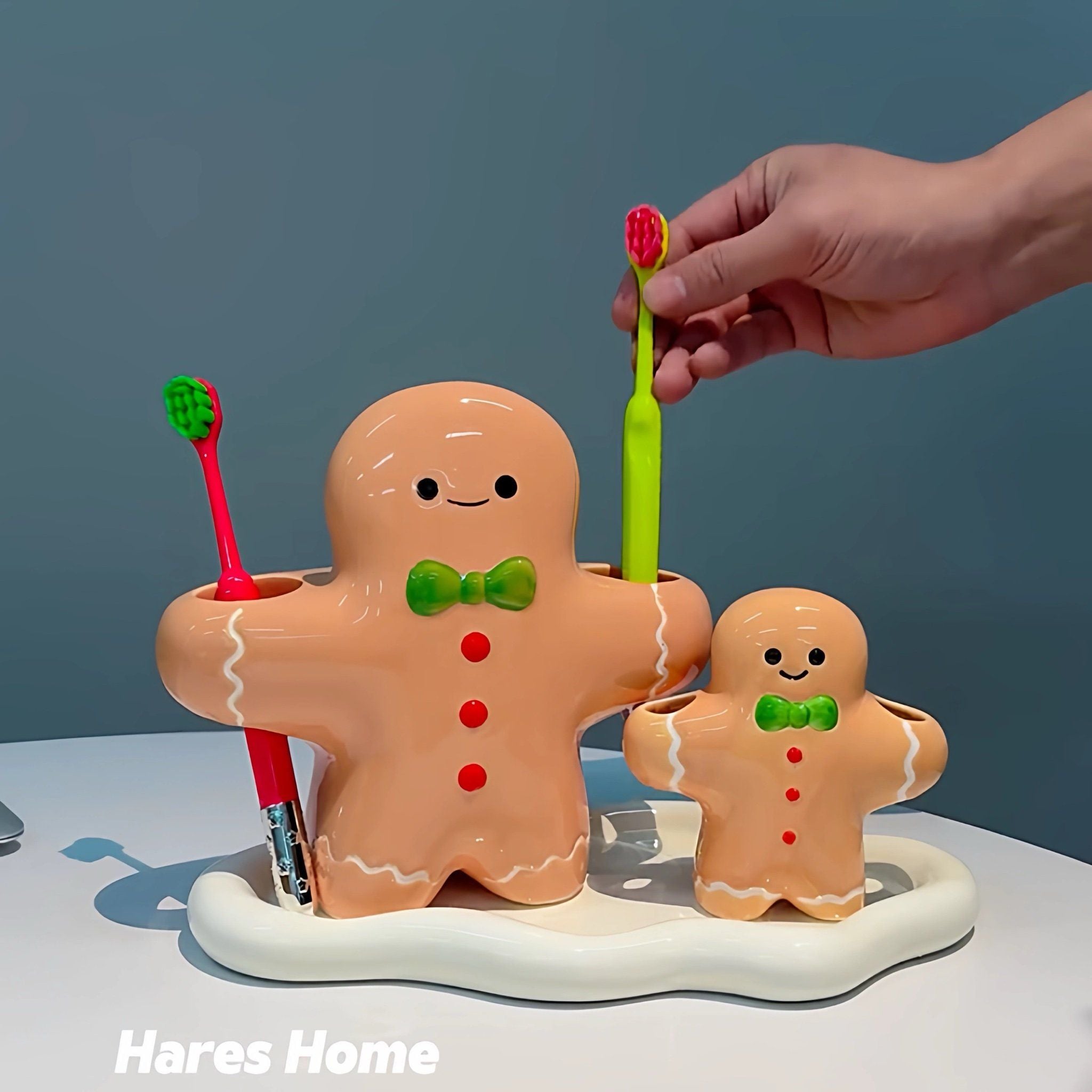  Cắm Bàn Chải Gingerbread 