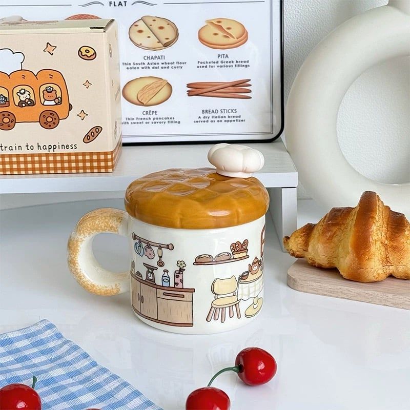  Cốc Bánh Mì Mèo Con 