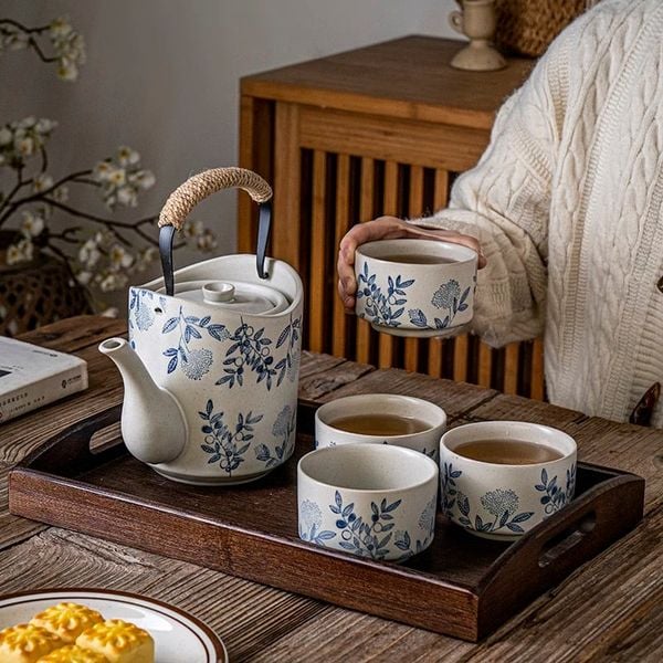  Bộ Ấm Thanh Hoa Cầm Xà 