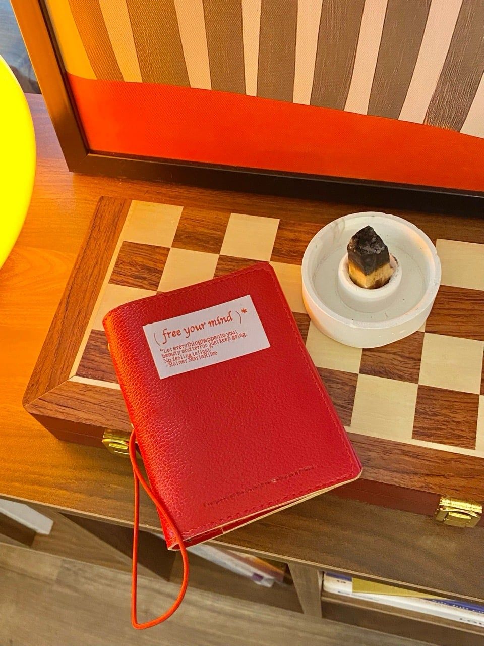  Sổ Còng Bìa Da Free Your Mind 