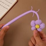  Bút Gel Hoa Vải ( Màu Ngẫu Nhiên) 