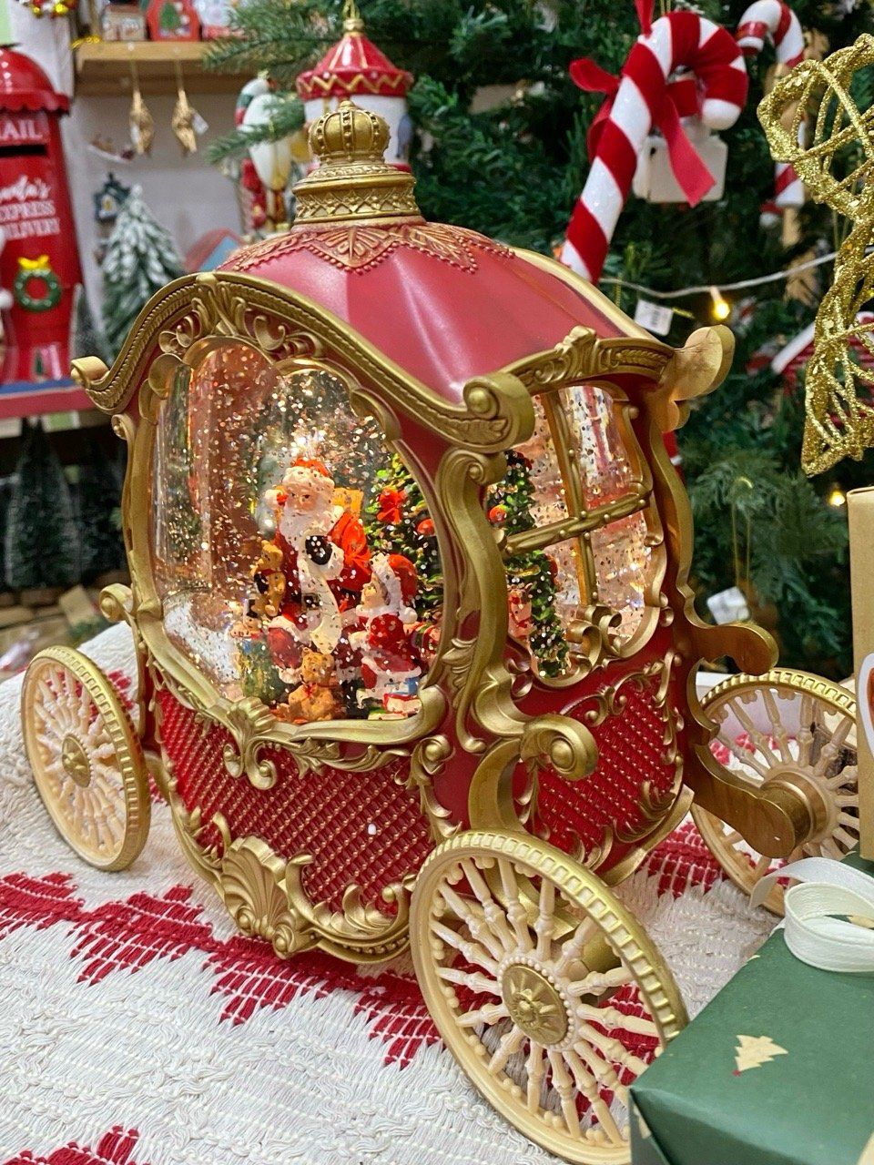  Hộp Nhạc Chuyến Xe Giáng Sinh Lấp Lánh 