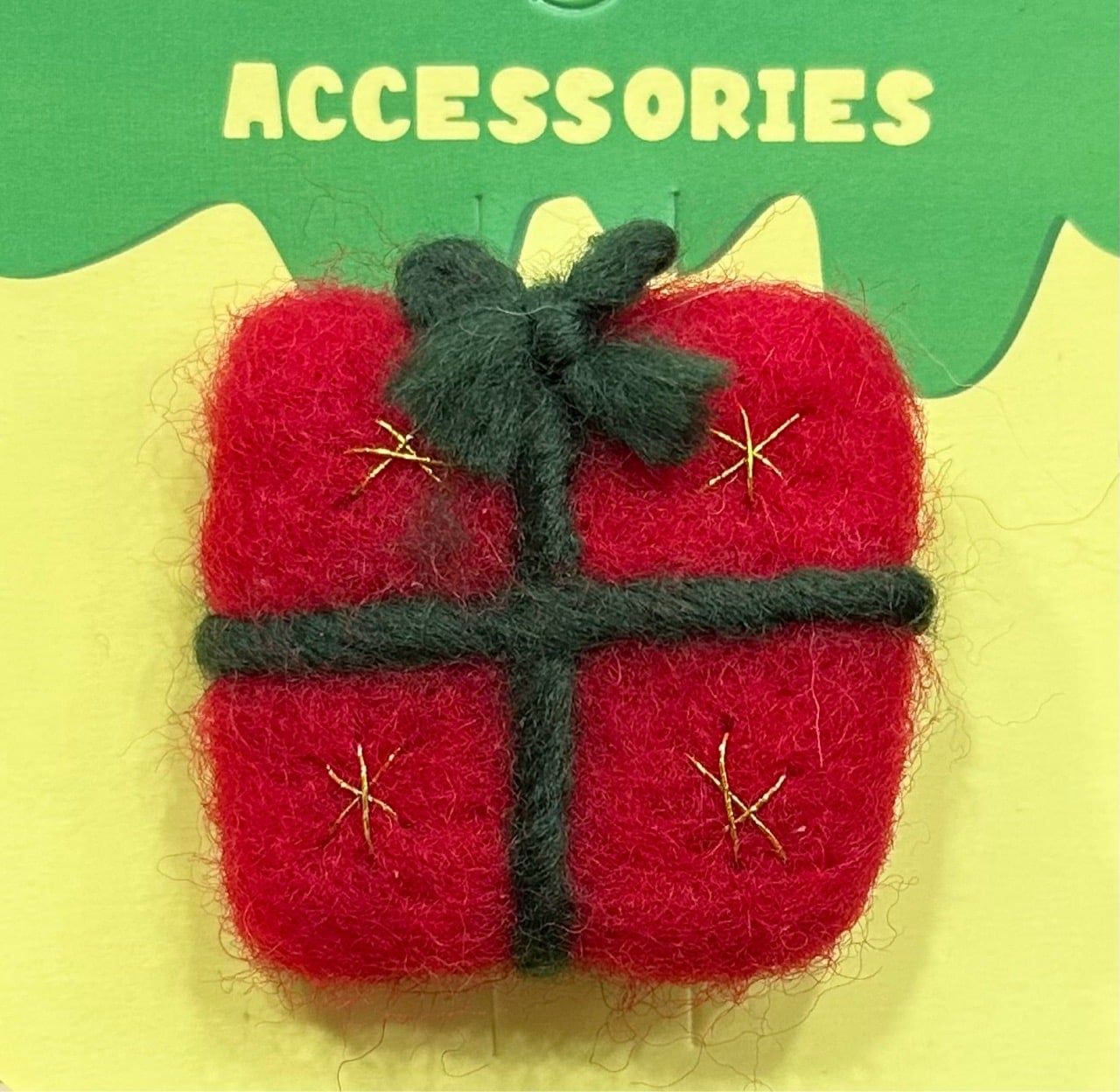  Kẹp Tóc Xmas Vải Nỉ Handmade 