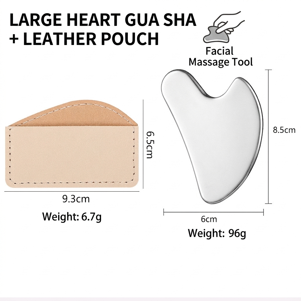  Gua Sha Face Board Massage 