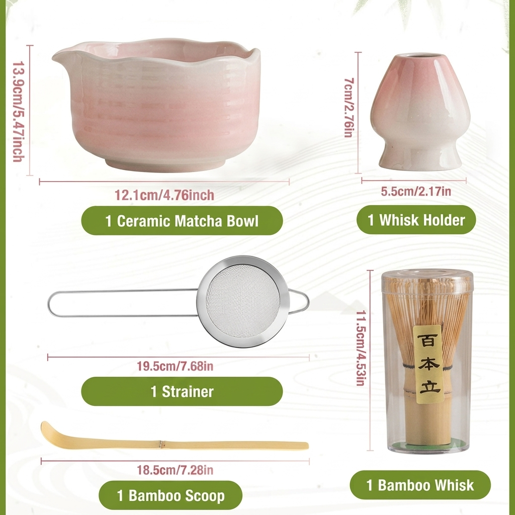  Set Pha Matcha Akari (5 Món) 