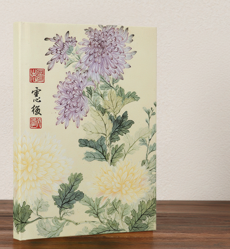  Sổ Tay Họa Tiết Hoa Mùa Xuân 