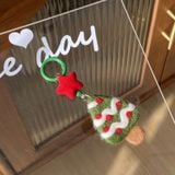  Móc Khóa, Móc Điện Thoại Len Chọc Giáng Sinh 