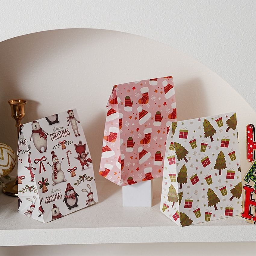  Túi Giấy Họa Tiết Giáng Sinh 