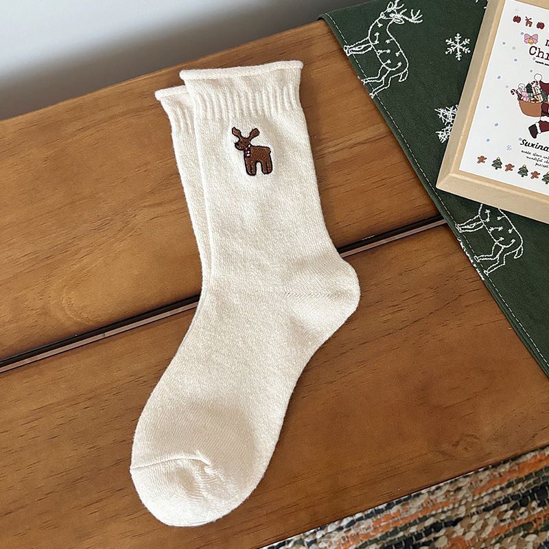  Tất, Set Tất Thêu Giáng Sinh 