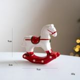  Ngựa Gốm Bập Bênh Giáng Sinh 