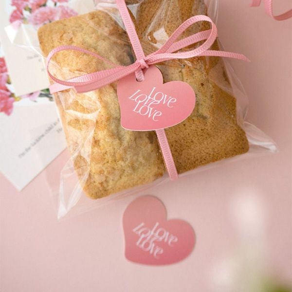  Tag Treo Giấy Trái Tim Love Love Love 