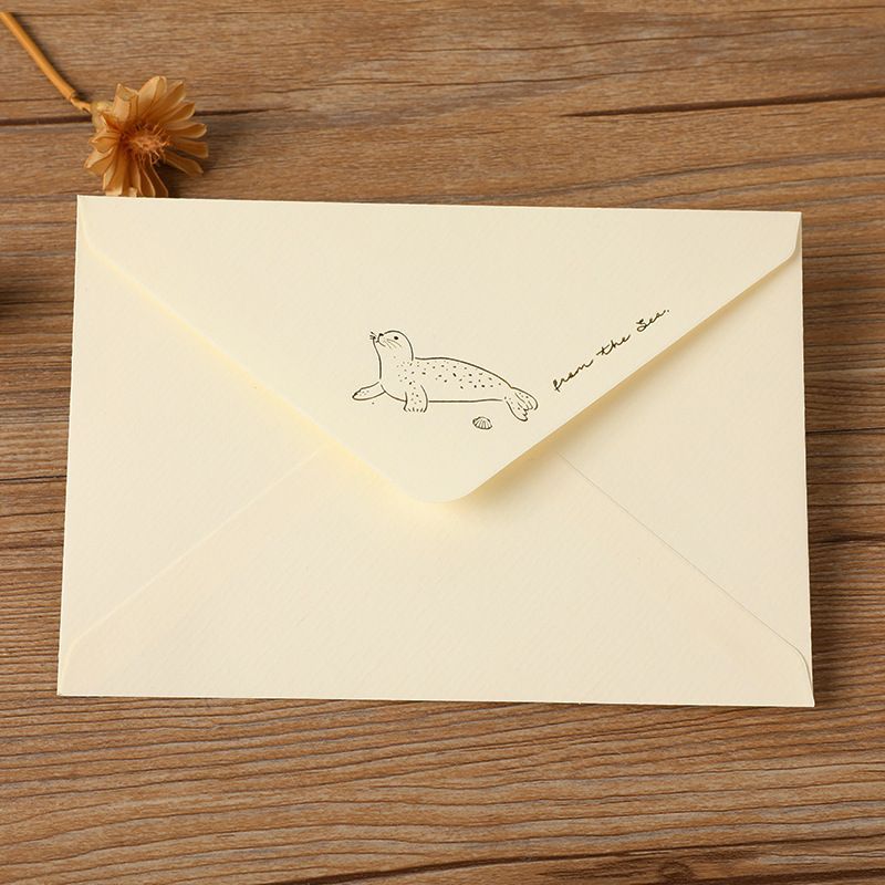  Phong Thư Họa Tiết Gold 