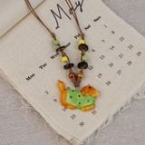  Dây Chuyền Cún Gốm 