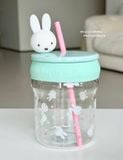  Cốc Thủy Tinh Miffy Mint 