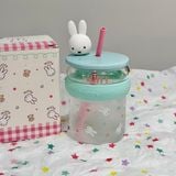  Cốc Thủy Tinh Miffy Mint 