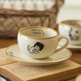  Set Tách Mèo Đọc Sách 
