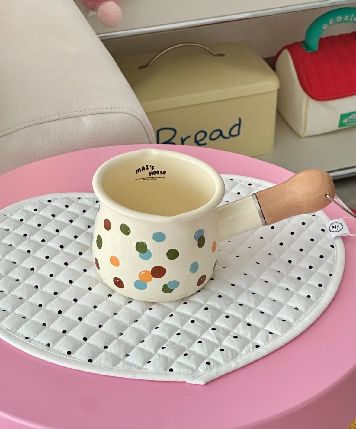  Nồi Sữa Men Sứ 