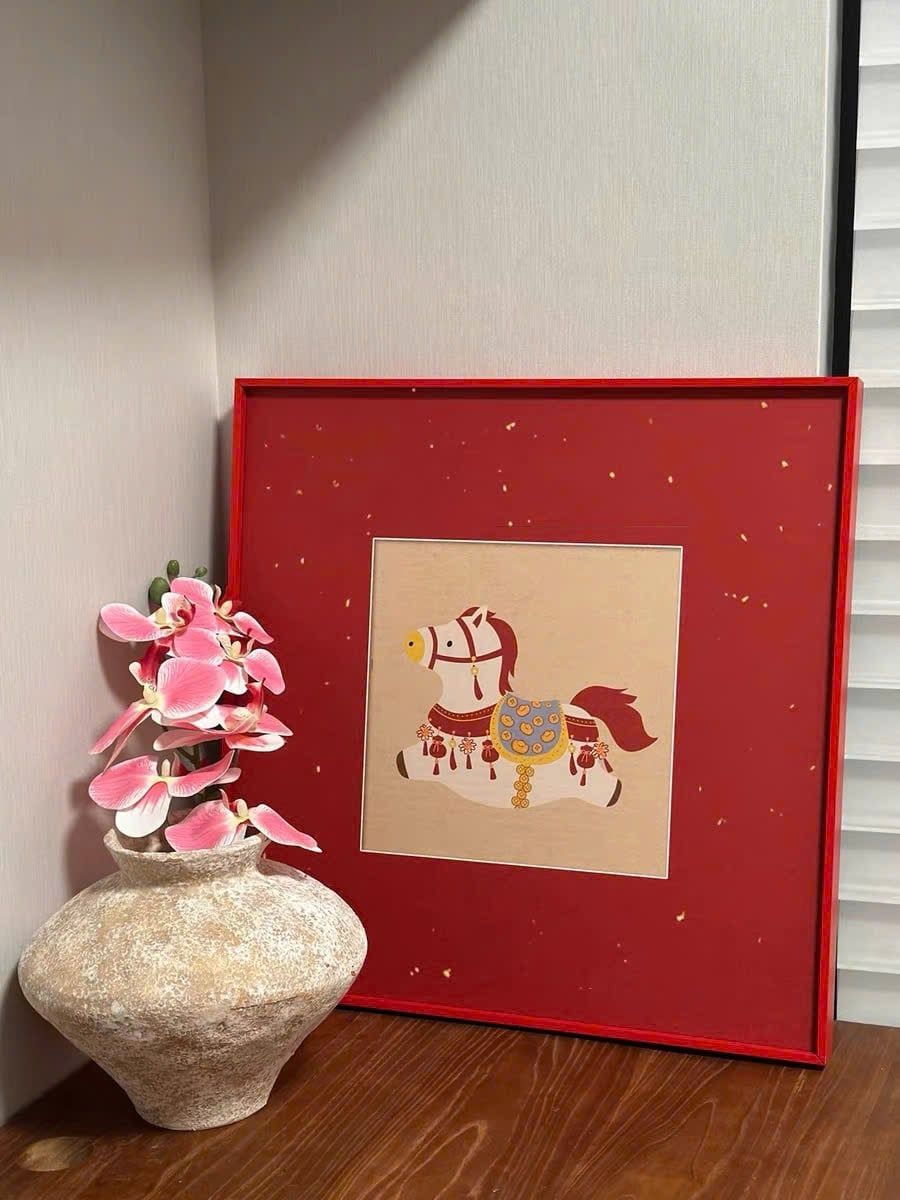  Tranh Trang Trí Năm Mới 