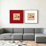  Tranh Trang Trí Năm Mới 