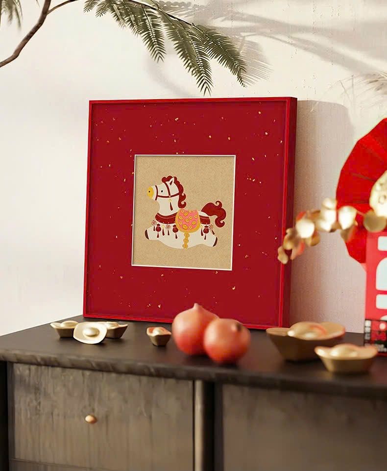  Tranh Trang Trí Năm Mới 