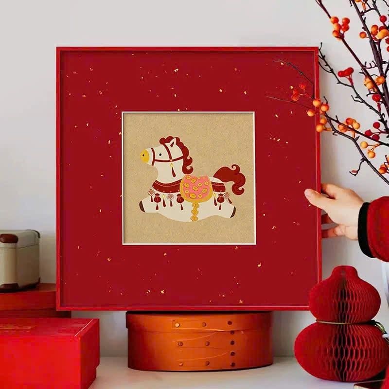  Tranh Trang Trí Năm Mới 