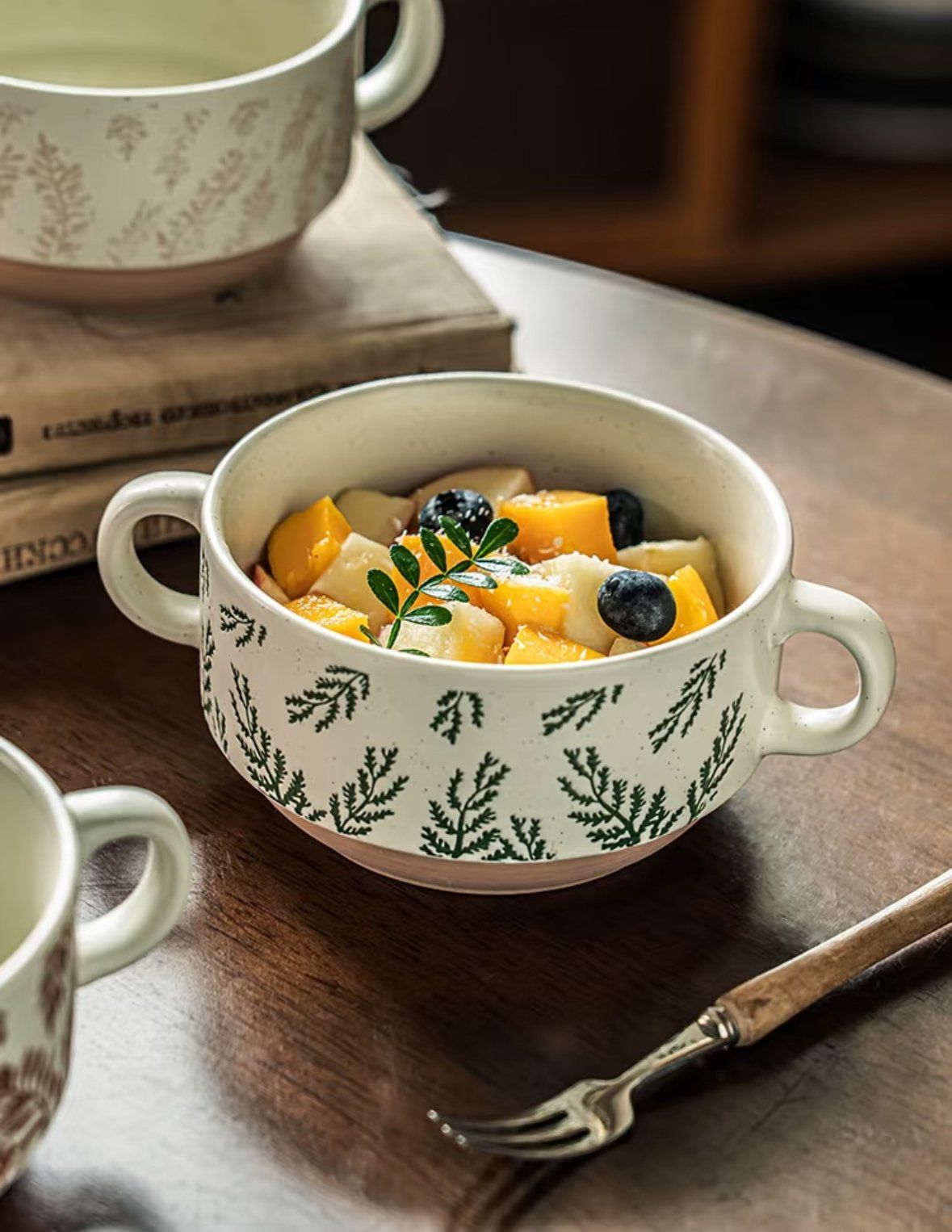  Bát 2 Tai Evergreen 