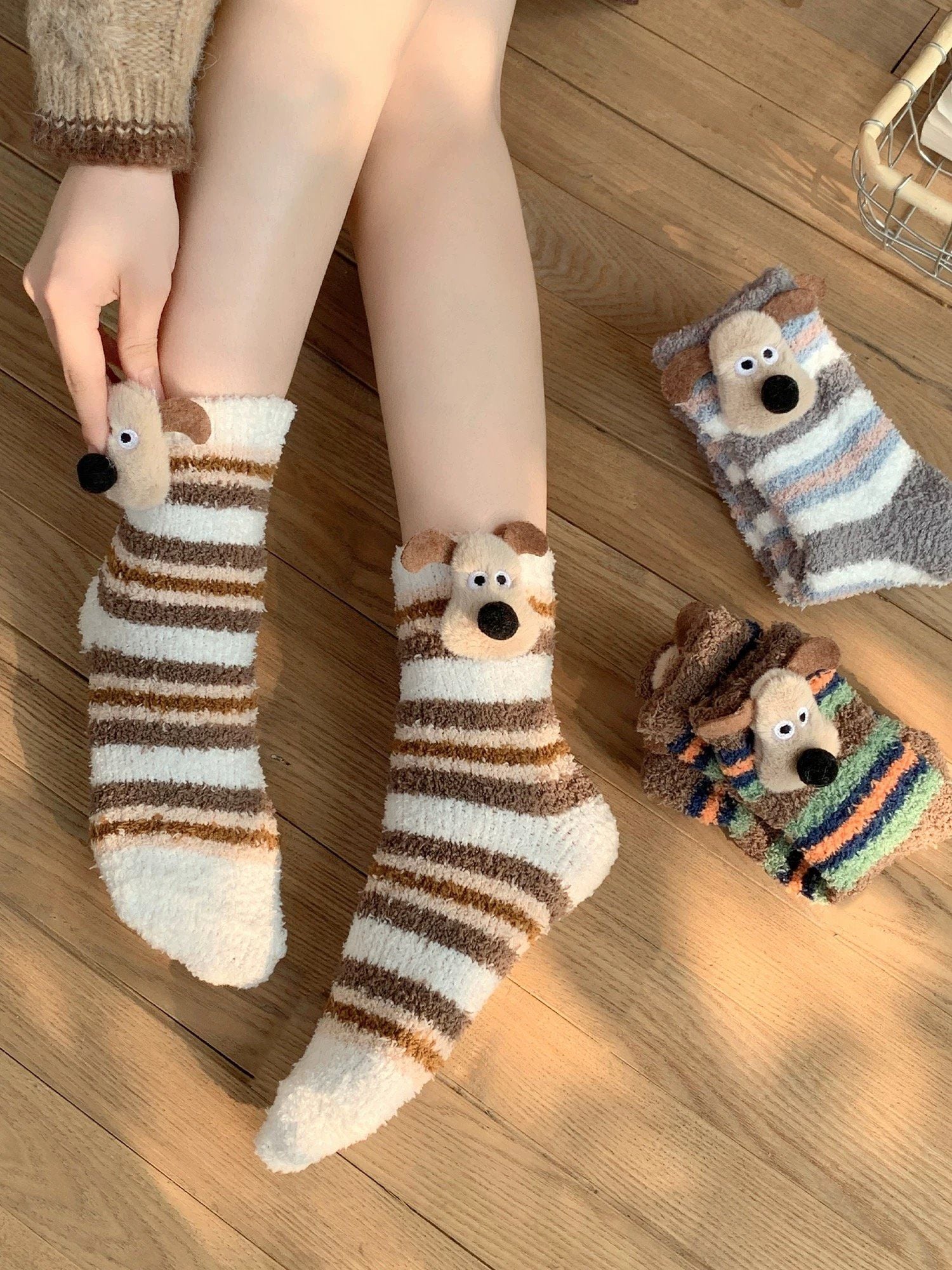  Tất Bông Cún Gromit 