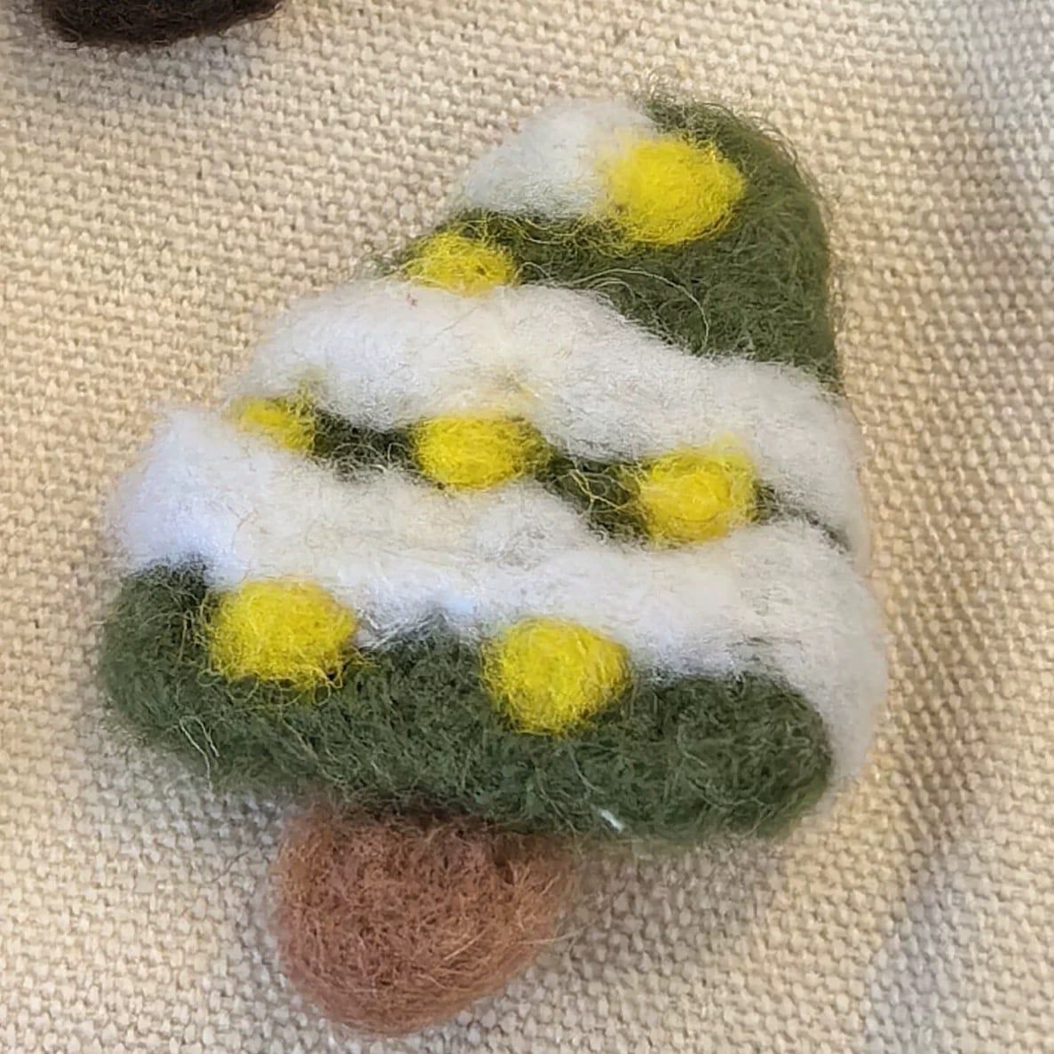  Kẹp Tóc Xmas Vải Nỉ Handmade 