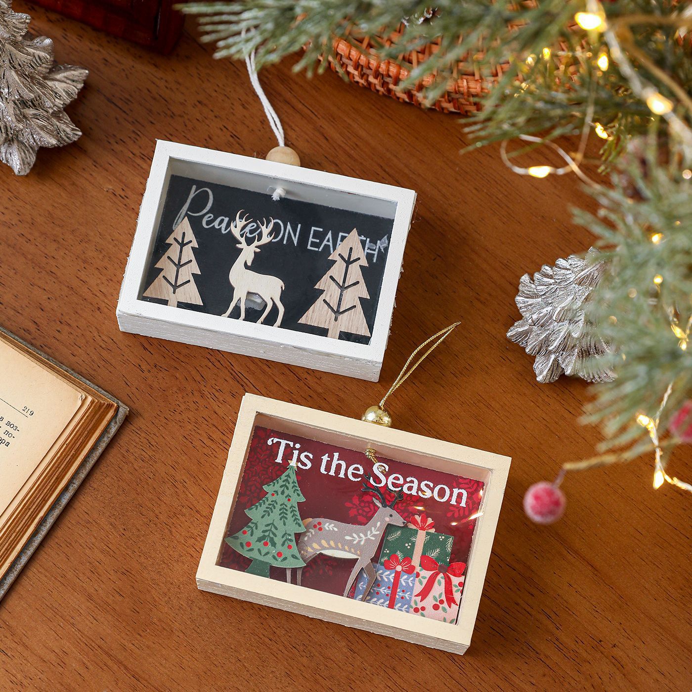  Khung Trang Trí Giáng Sinh 3D 