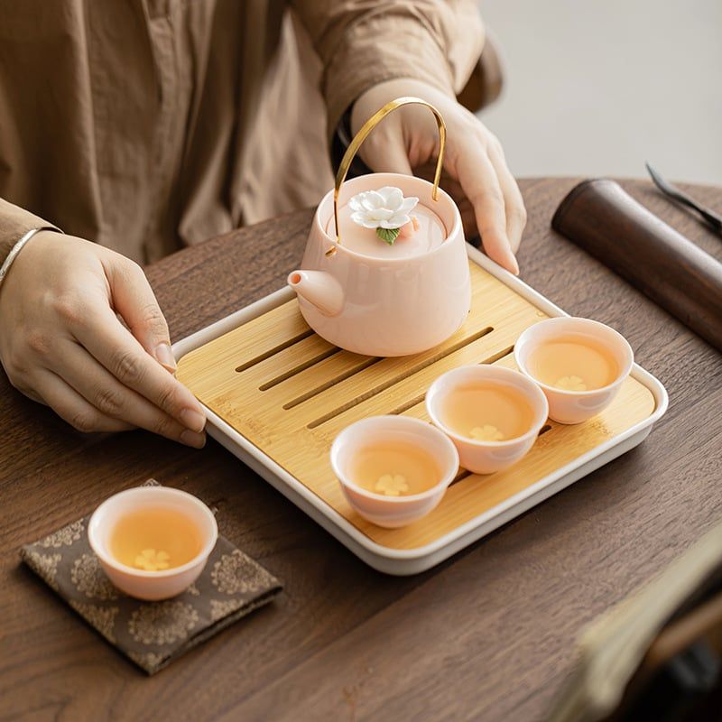  Bộ Ấm Trà Hoa Ngọc 