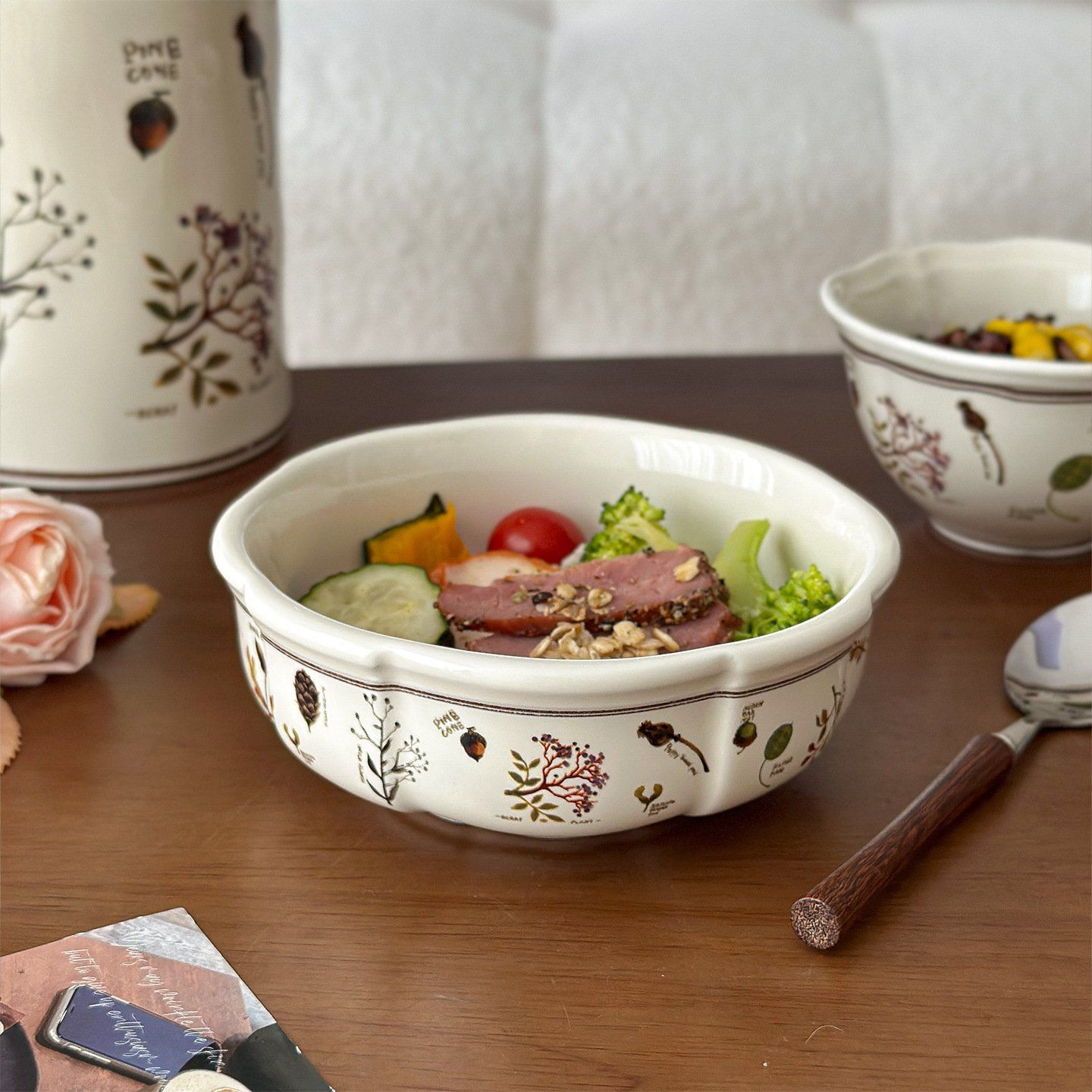  Bát, Đĩa Pine Cone 