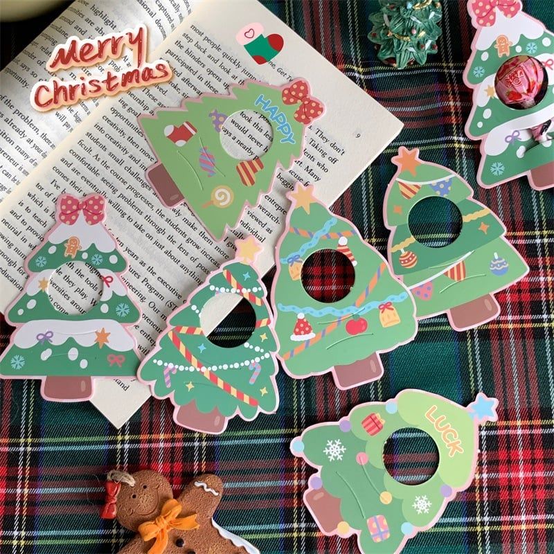  Trang Trí Thiệp Que Kẹo Giáng Sinh 