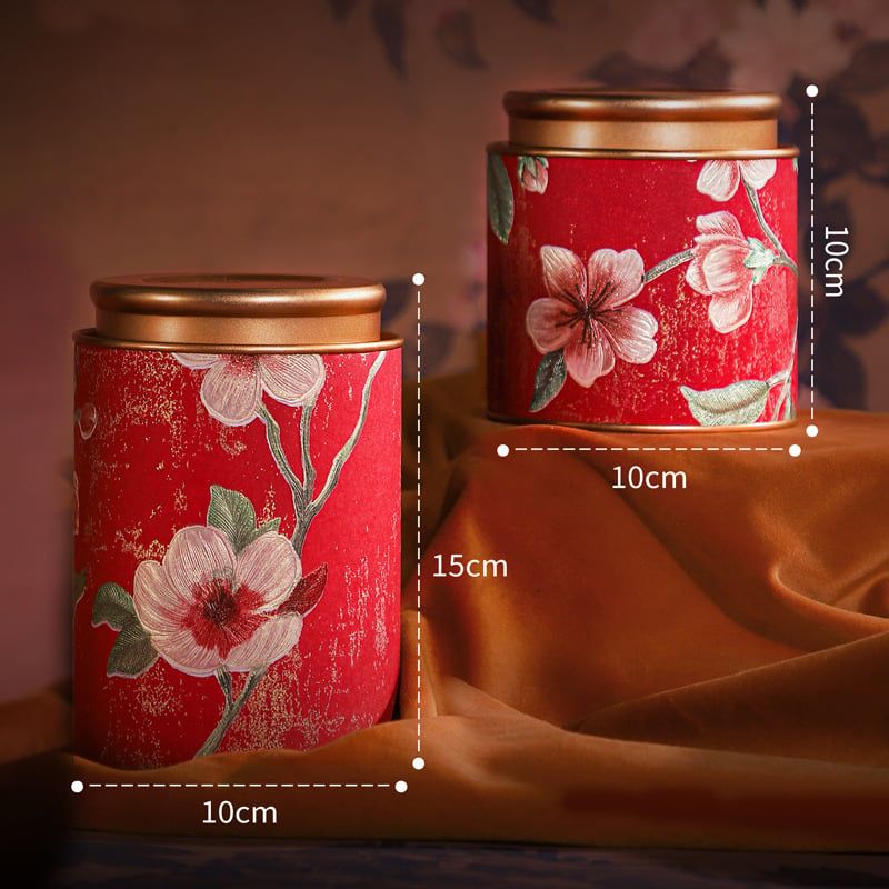  Hộp Đựng Trà Hoa Đào 