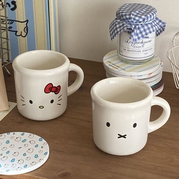  Cốc Sứ Miffy Và Kitty 